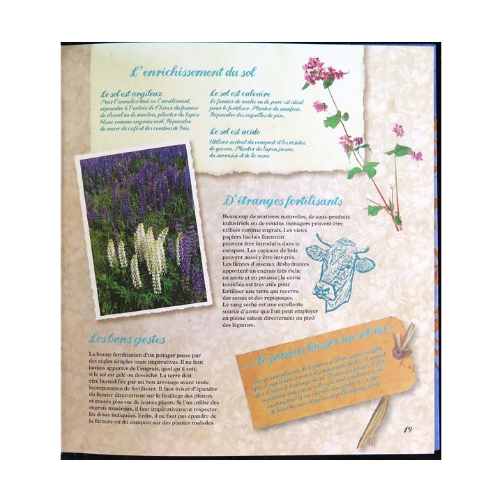 Secrets et recettes de Grand Mère : Mon jardin potager Editions Atlas