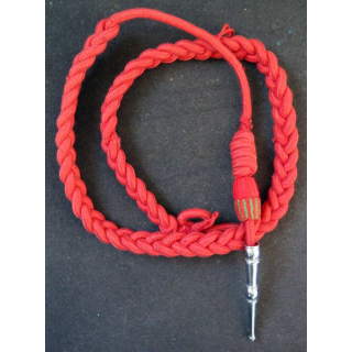 MILITARIA : fourragère de la Légion d'Honneur aiguillette argentée