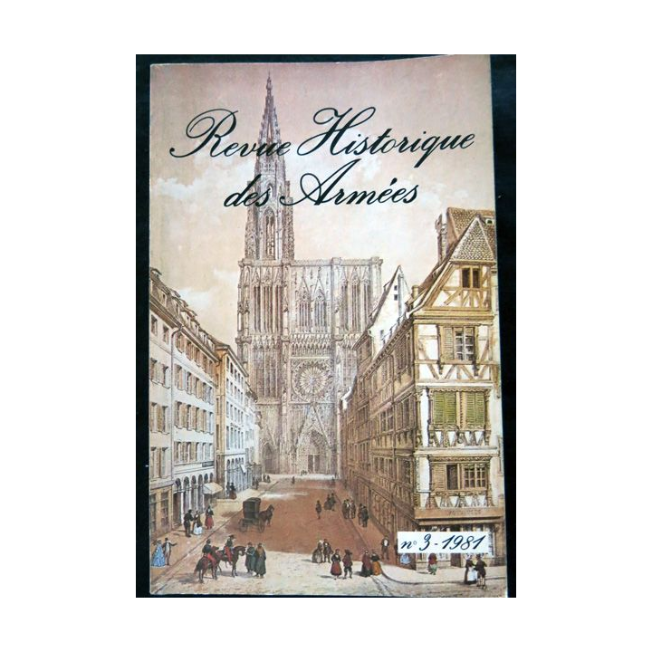 Revue Historique des Armées - 1981 - N° 3