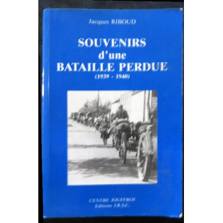 Souvenirs d'une bataille perdue de Jacques Riboud aux éditions Centre Jouffroy Editions J.R.S.C