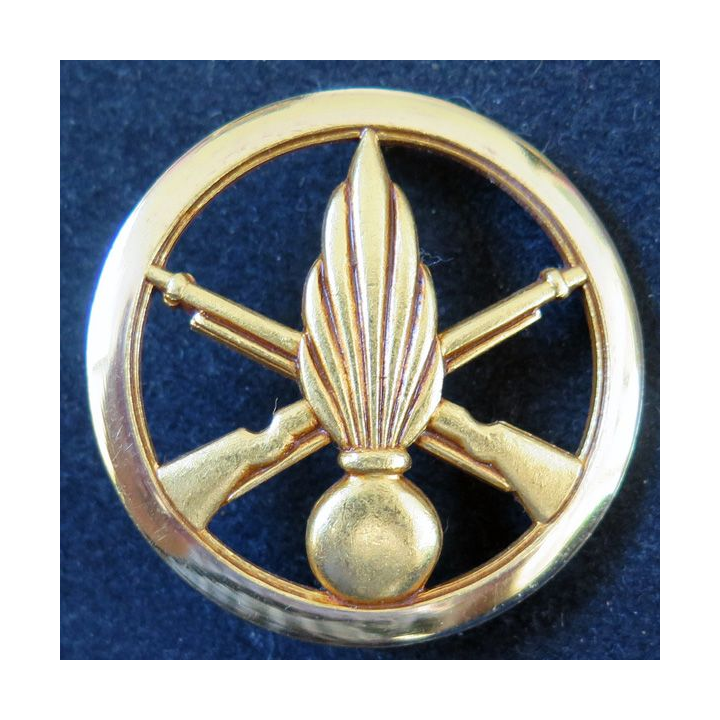 Insigne de béret d'infanterie de fabrication Coinderoux