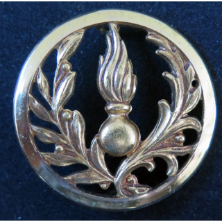 INTENDANCE : insigne de béret de l'Intendance et du commissariat 