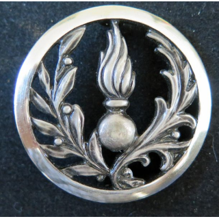 INTENDANCE : insigne de béret de l'Intendance et du commissariat
