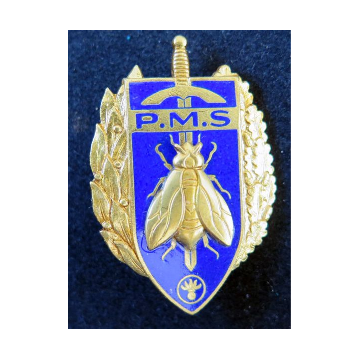 PMS insigne brevet préparation militaire supérieure Drago Paris G. 1061