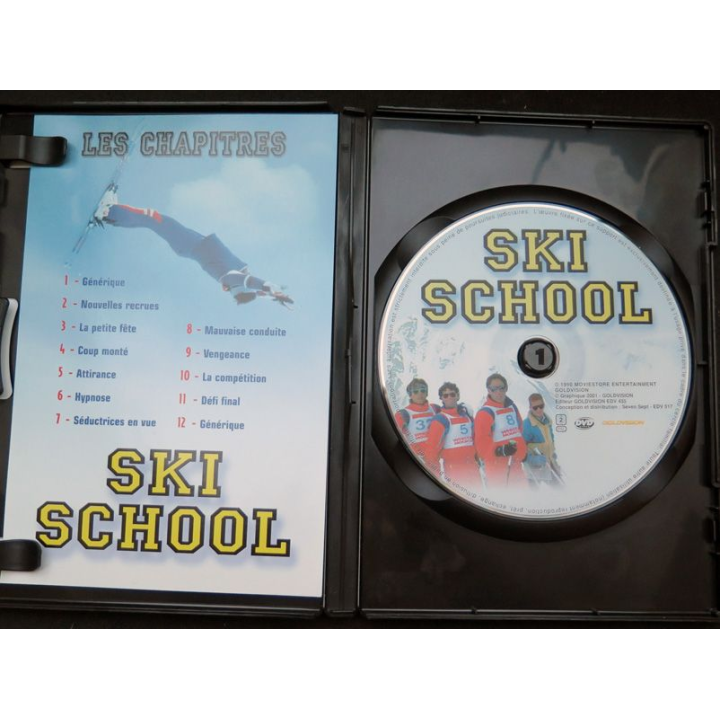 DVD : Ski school les plays boys font du ski
