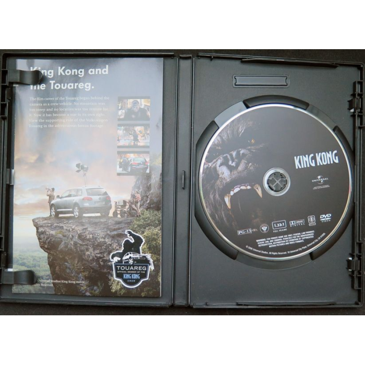 DVD : King Kong full screen Naomi Watts Adrien Brody