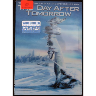 DVD : The day after to morrow 