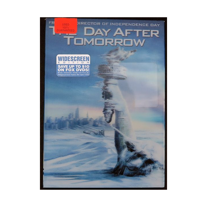 DVD : The day after to morrow 