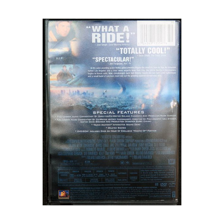 DVD : The day after to morrow 