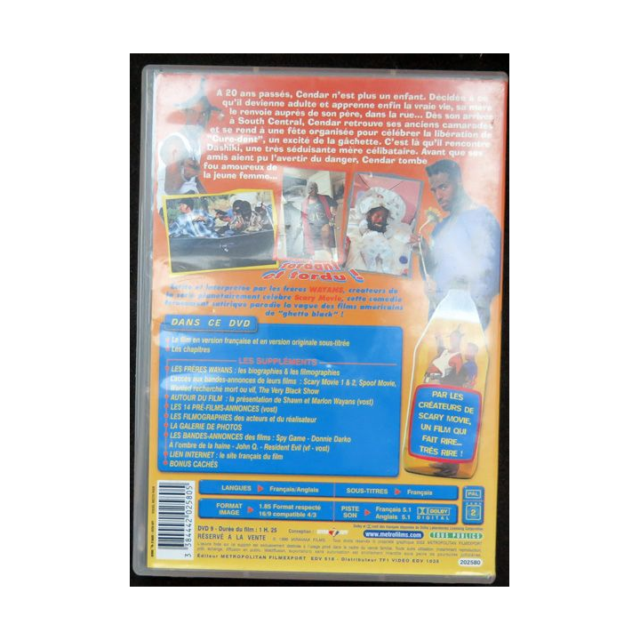 DVD : Spoof movie Shawn Wayans Marlon Wayans