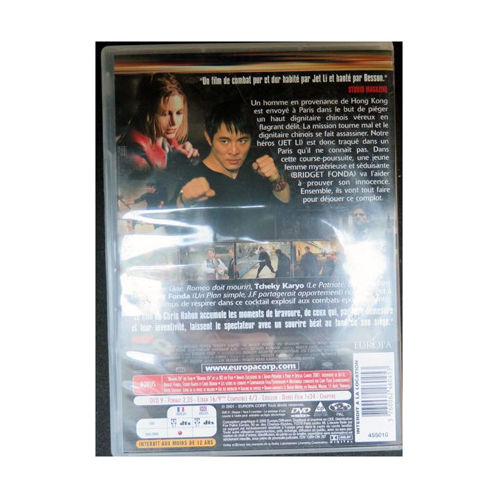 DVD : Le Baiser mortel du Dragon de Chris Nahon