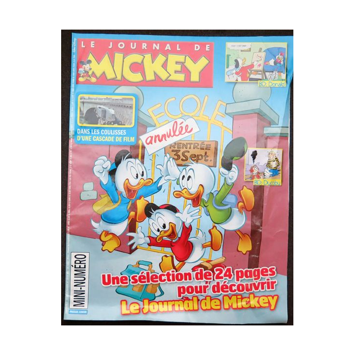 Le Journal de Mickey n° 3244 Bis du 20 Août 2014