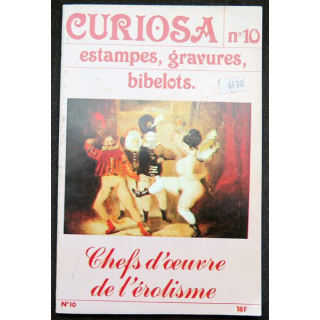 Curiosa n° 10 estampes gavures bibelots