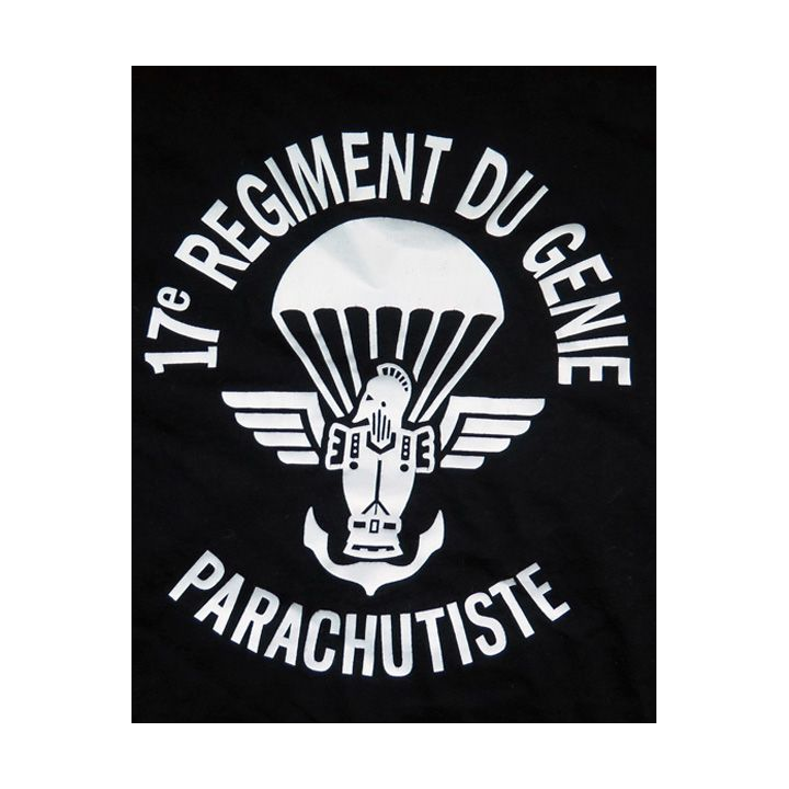 17° RGP : T shirt Compagnie d'Appui du 17° RGP noir taille 112 2006 