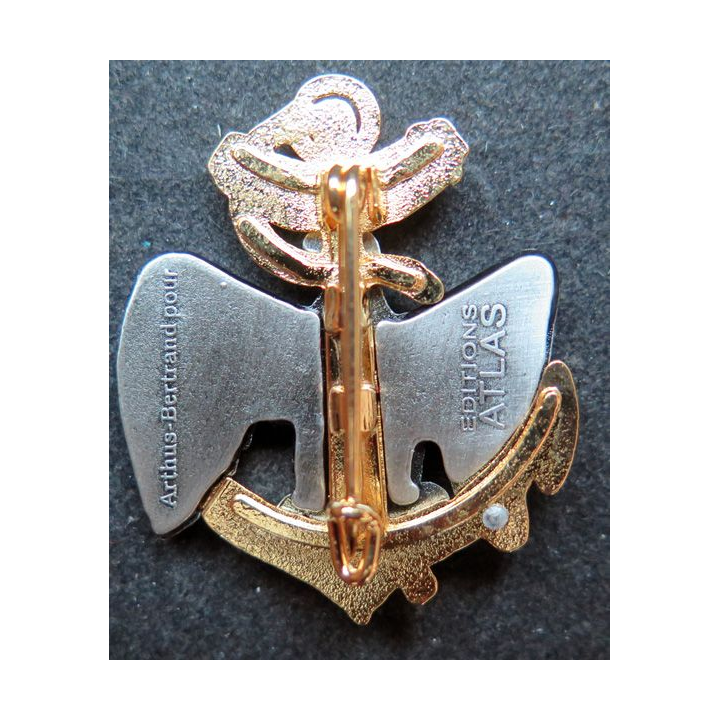 3° RIMA : Insigne du 3° Régiment d'Infanterie de Marine type 4 Arthus Bertrand pour (les éditions ATLAS)