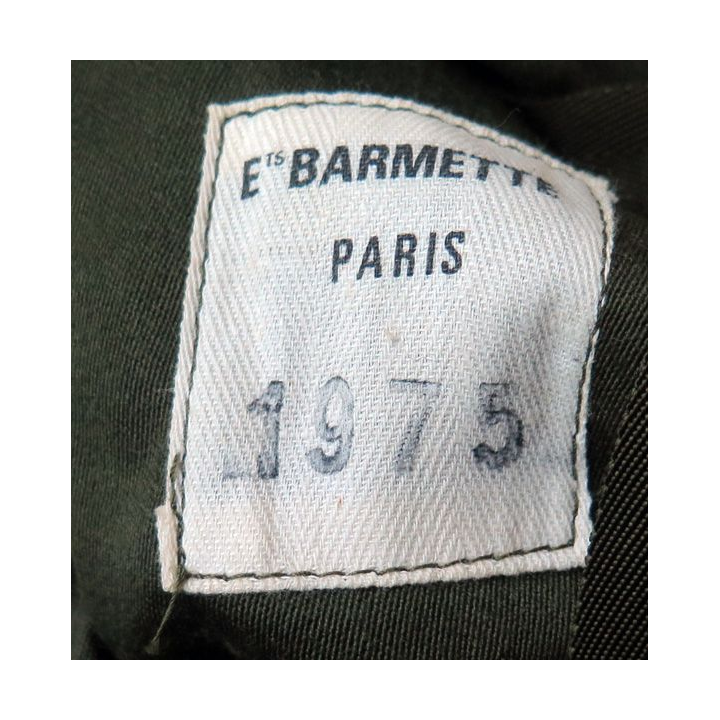 MILITARIA : Combinaison de travail Ets BARMETTE PARIS 1975 
