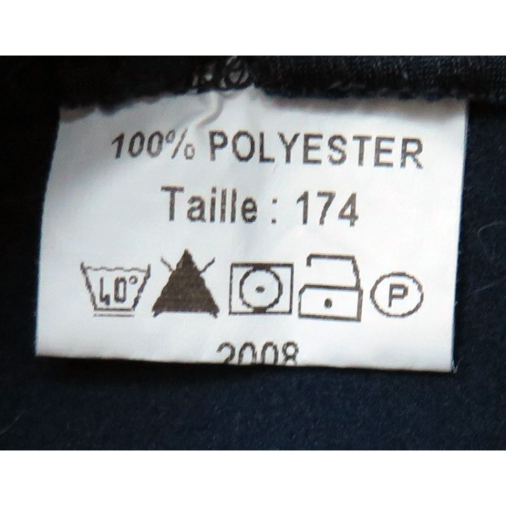Veste de survêtement armée de terre bleue marine taille 174 