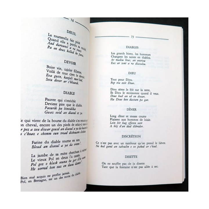 Proverbes et dictons des Bretons par Philippe Camby éditions du Félin