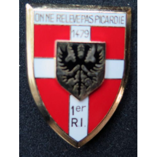 1° RI : 1° régiment d''infanterie "on ne relève pas Picardie" Arthus Bertrand pour les éditions Atlas