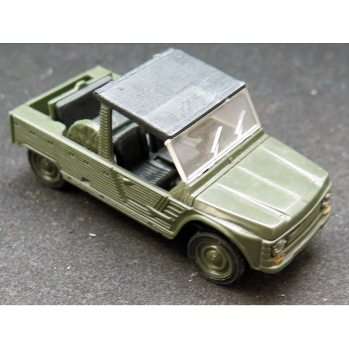 Citroën Méhari militaire n° 31 en métal  Solido