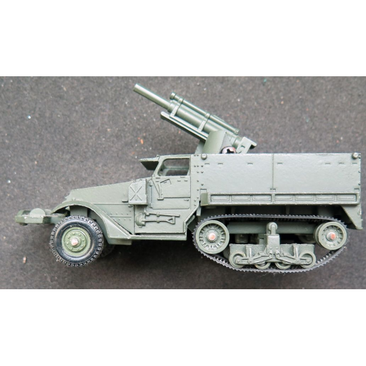 Véhicule de combat Half Track M3 n°244  4-76 en métal  Solido