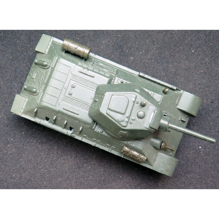 Char russe T 34 / 76  n° 102 (ref 208  3 / 1964) en métal  Solido