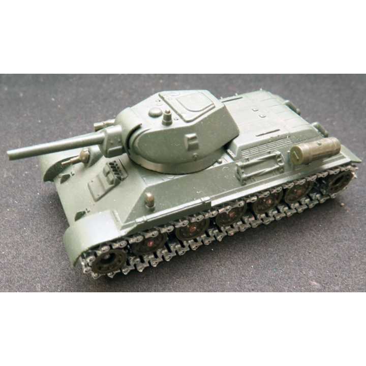 Char russe T 34 / 76  n° 102 (ref 208  3 / 1964) en métal  Solido