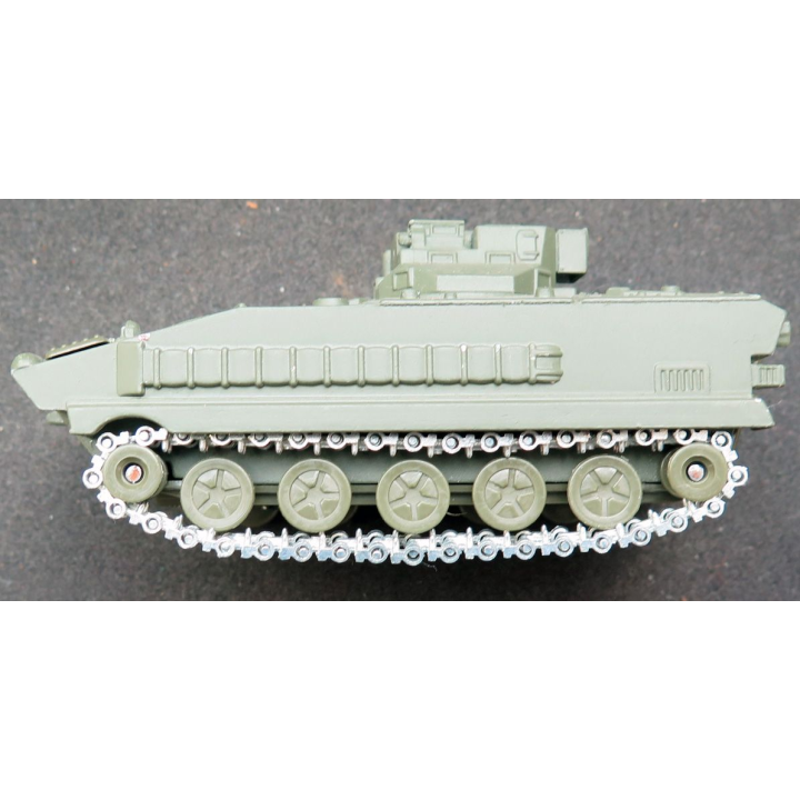 véhicule blindé transport de troupes français AMX 10 P n° 66 (3-78) en métal  Solido