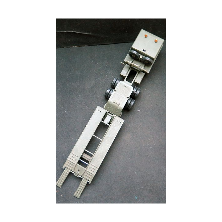 Véhicule transport de chars Berliet T 12 n° 63 et remorque n° 64 (n° 5305)  Solido