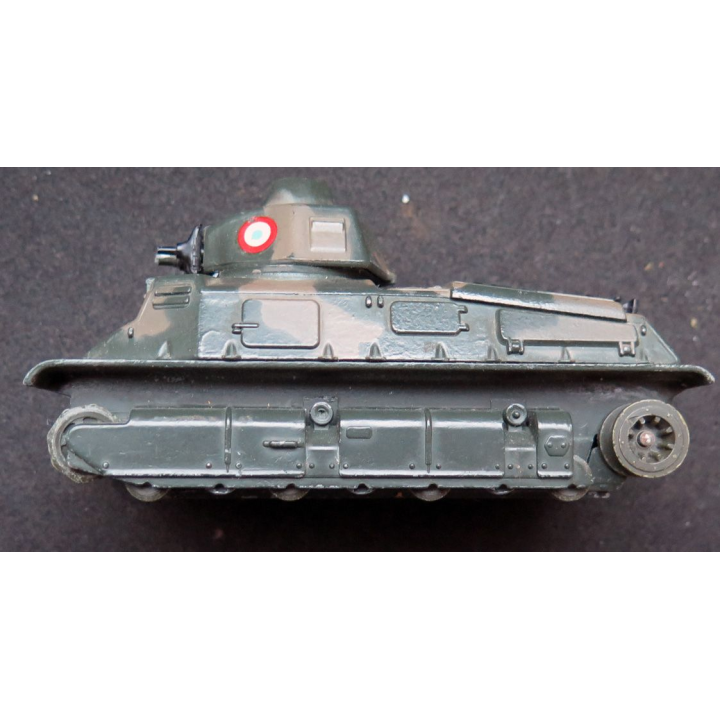 Char blindé SOMUA S 35 n° 234 3/73 en métal Solido sans chenilles