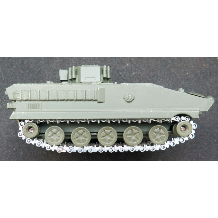 véhicule blindé transport de troupes français AMX 10 P n° 66 (3-78) en métal  Solido