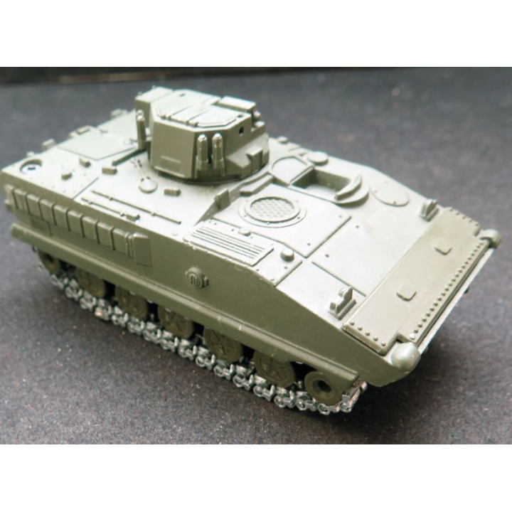 véhicule blindé transport de troupes français AMX 10 P n° 66 (3-78) en métal  Solido