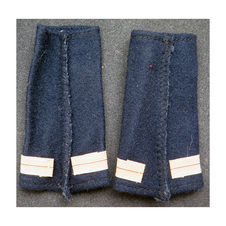 Paire de fourreau d'épaule d'adjudant des chasseurs alpins