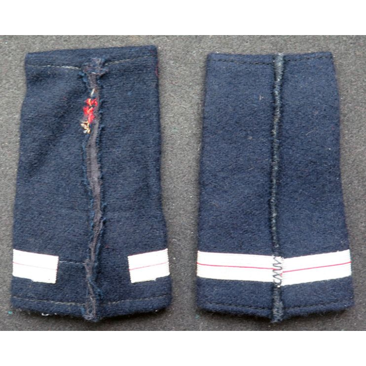 Paire de fourreau d'épaule d'adjudant des Troupes de Marine