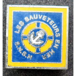 Pin's de la SMSM sauveteurs en mer 1,9 cm