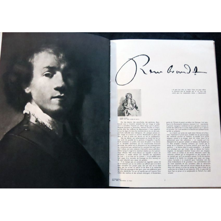 Rembrandt L'Ecole hollandaise de Roger Allegret  aux éditions Abrams New York Collection musée personnel