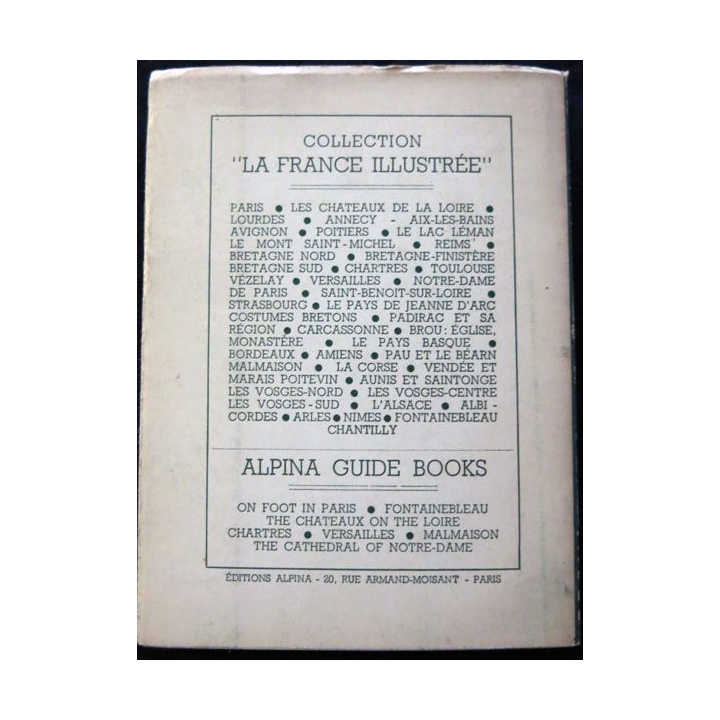 La France illustrée - Brou église. Monastère de Françoise Baudson éditions  Alpina