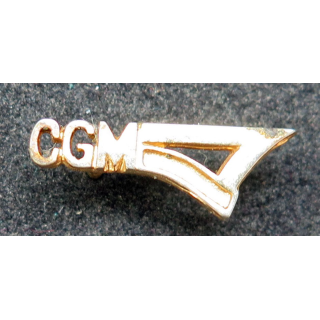 Pin's marine transports maritimes CGM 2 cm