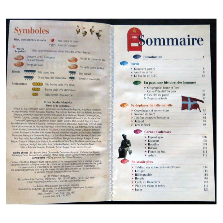 Guides Mondeos - Le Danemark aux éditions Mondeos