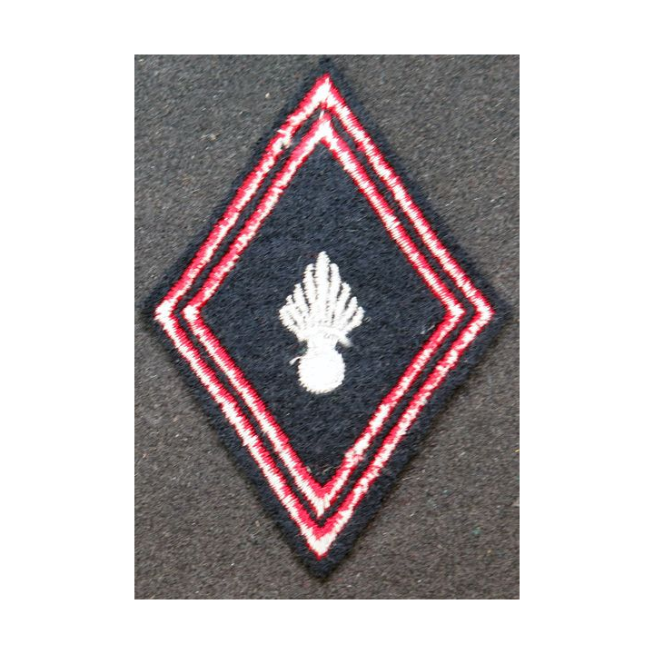 LOSANGE DE BRAS MODÈLE 45 : insigne tissu Offs S/Offs cuirassiers 