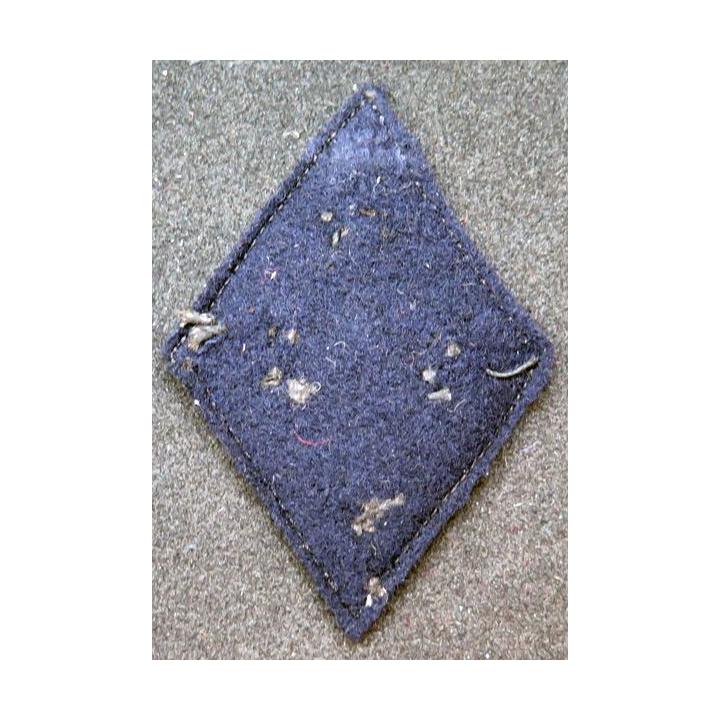 LOSANGE DE BRAS MODÈLE 45 : insigne tissu Offs S/Offs adjoints agents Corps technique en cannetille
