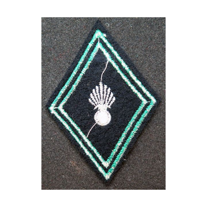 LOSANGE DE BRAS MODÈLE 45 insigne tissu Chasseurs métropolitains troupe