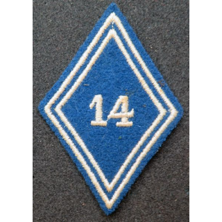 insigne tissu 14° RIPC régiment d'infanterie parachutiste de choc troupe