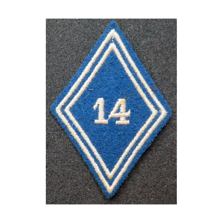 insigne tissu 14° RIPC régiment d'infanterie parachutiste de choc troupe