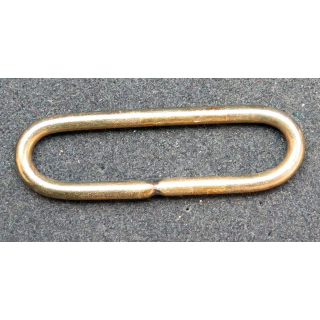 Passant bronze pour ceinturon d'officier ou d'élève officier 1974