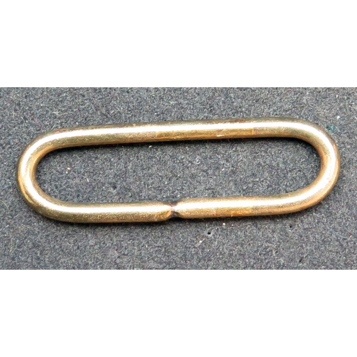Passant bronze pour ceinturon d'officier ou d'élève officier 1974