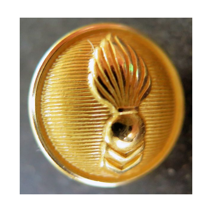 Lot de 12 boutons pour veste ou gilet CTA Corps technique et administratif 1,5 cm