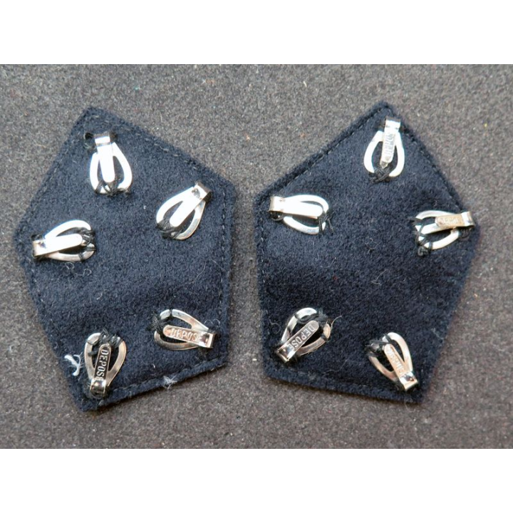 paire de soutache (insigne de col) du CTA en cannetille