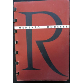 Memento Roussel des Laboratoires Roussel Paris