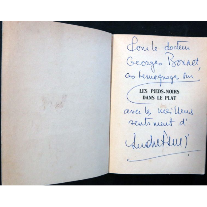 Les pieds noirs dans le plat (1962) de André Figueras aux éditions Les Presses du Mail